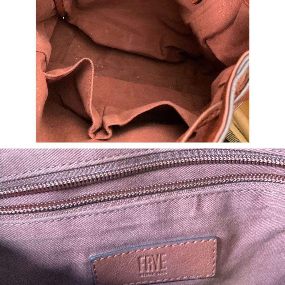Frye Olivia Leather Backpack - image 4